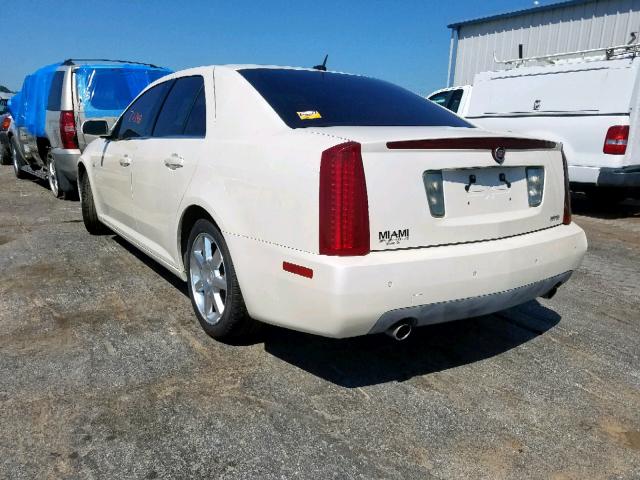 1G6DW677770163487 - 2007 CADILLAC STS WHITE photo 3