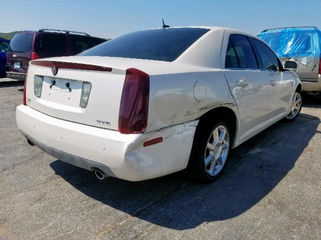 1G6DW677770163487 - 2007 CADILLAC STS WHITE photo 4