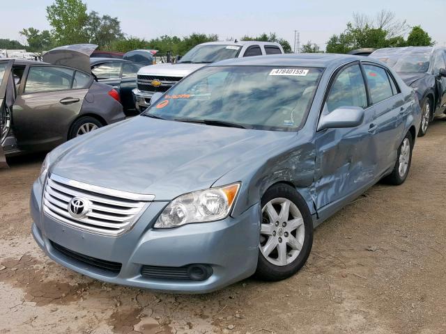 4T1BK3DB1AU362974 - 2010 TOYOTA AVALON BLUE photo 2