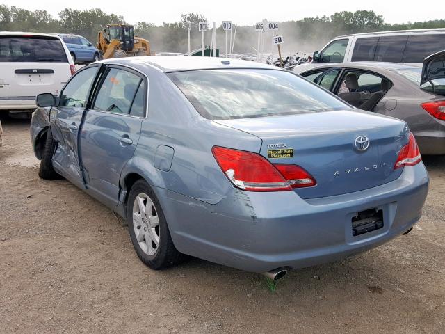 4T1BK3DB1AU362974 - 2010 TOYOTA AVALON BLUE photo 3