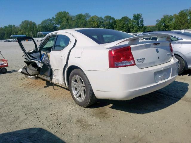 2B3CA3CV5AH204052 - 2010 DODGE CHARGER SX WHITE photo 3