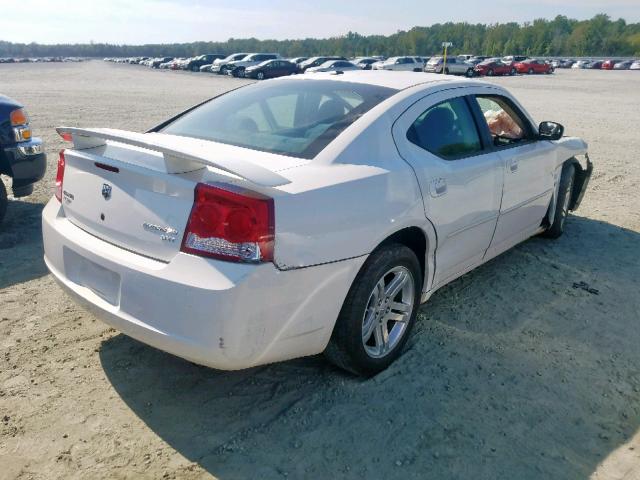 2B3CA3CV5AH204052 - 2010 DODGE CHARGER SX WHITE photo 4