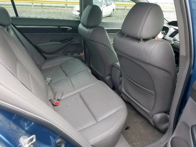 19XFA16939E014448 - 2009 HONDA CIVIC EXL 蓝色 照片 6