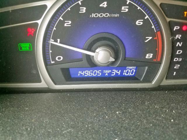 19XFA16939E014448 - 2009 HONDA CIVIC EXL 蓝色 照片 8