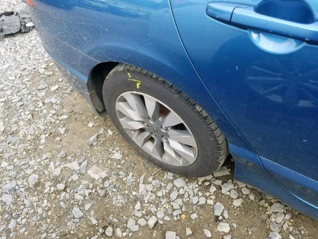 19XFA16939E014448 - 2009 HONDA CIVIC EXL 蓝色 照片 9