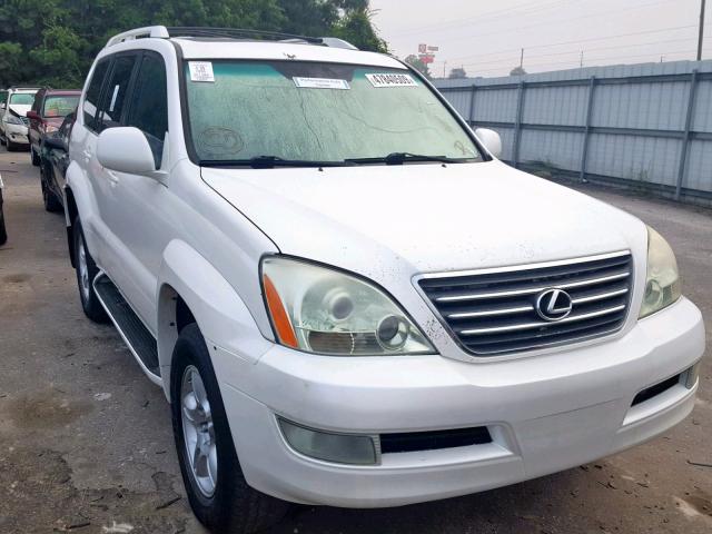 JTJBT20X160118931 - 2006 LEXUS GX 470 WHITE photo 1