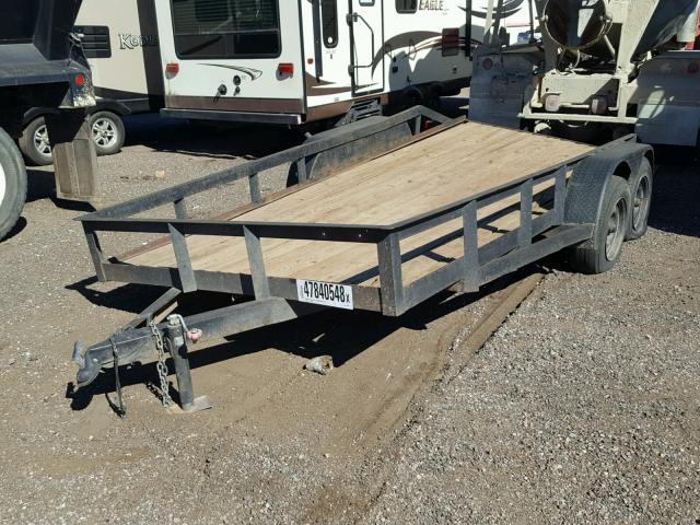 1D16195706C0 - 2001 UTILITY TRAILER BLACK photo 2