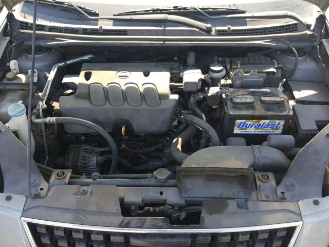 3N1AB61E38L727582 - 2008 NISSAN SENTRA 2.0 SILVER photo 7