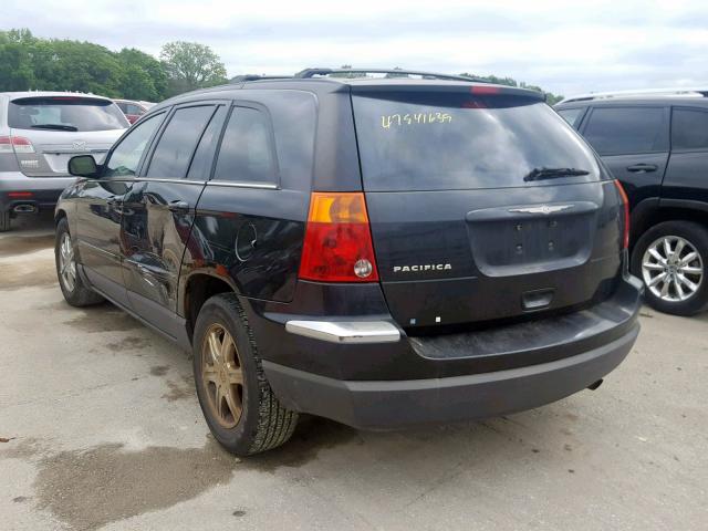 2C8GM68464R558913 - 2004 CHRYSLER PACIFICA BLACK photo 3