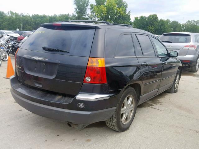 2C8GM68464R558913 - 2004 CHRYSLER PACIFICA BLACK photo 4