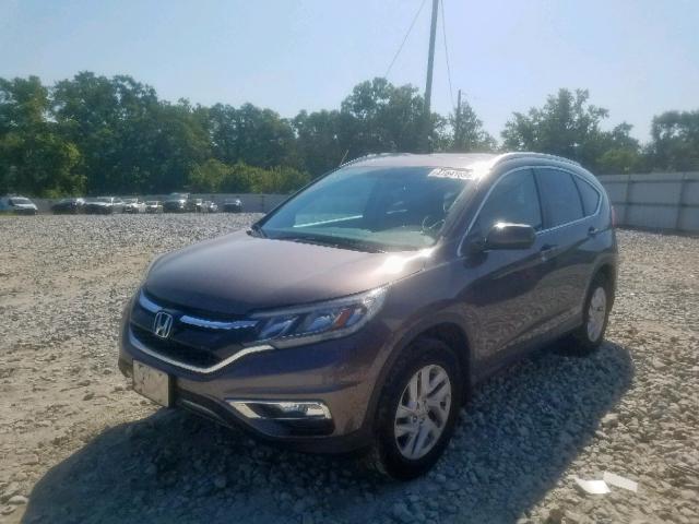 2HKRM3H75FH511438 - 2015 HONDA CR-V EXL CHARCOAL photo 2