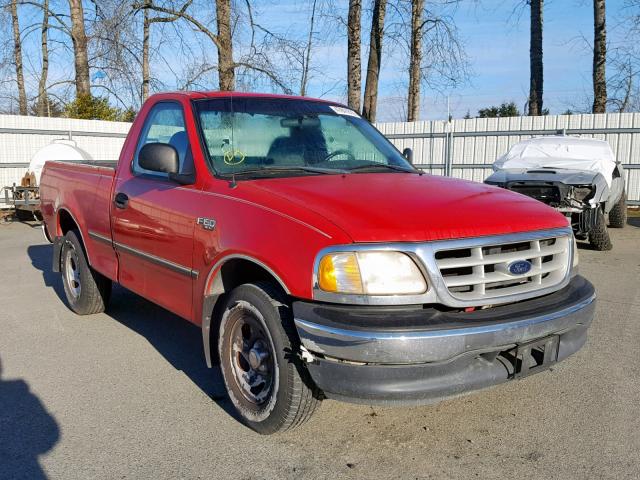 1FTZF1729XKA04033 - 1999 FORD F150 RED photo 1