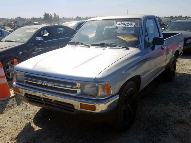 JT4RN81P8M5124206 - 1991 TOYOTA PICKUP 1/2 BLUE photo 2