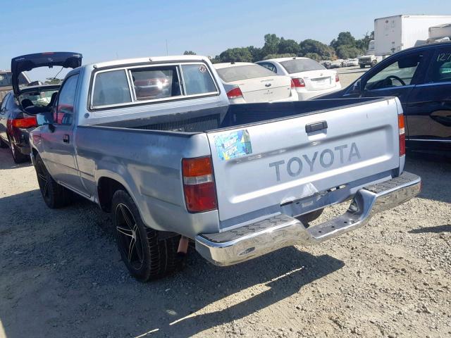 JT4RN81P8M5124206 - 1991 TOYOTA PICKUP 1/2 BLUE photo 3