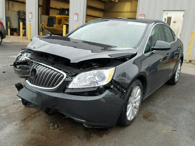 1G4PP5SK2G4107541 - 2016 BUICK VERANO CHARCOAL photo 2