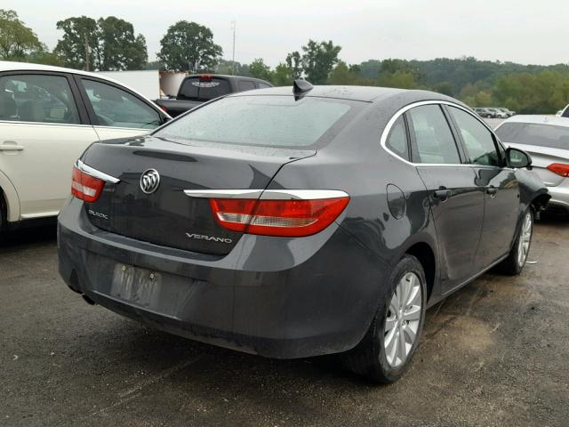 1G4PP5SK2G4107541 - 2016 BUICK VERANO CHARCOAL photo 4