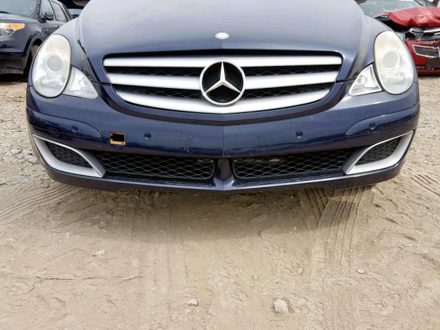 4JGCB65E46A016120 - 2006 MERCEDES-BENZ R 350 BLUE photo 9