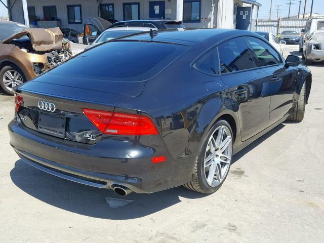 WAU2GAFC8EN131146 - 2014 AUDI A7 PRESTIG BLACK photo 4