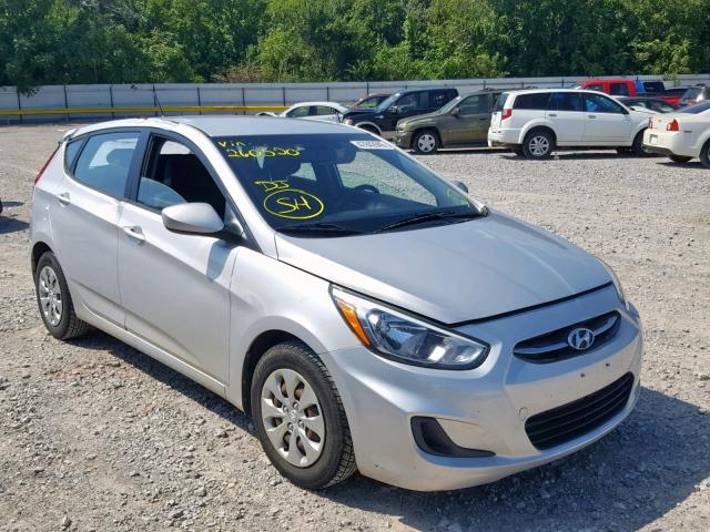 KMHCT5AE5GU260520 - 2016 HYUNDAI ACCENT SE SILVER photo 1