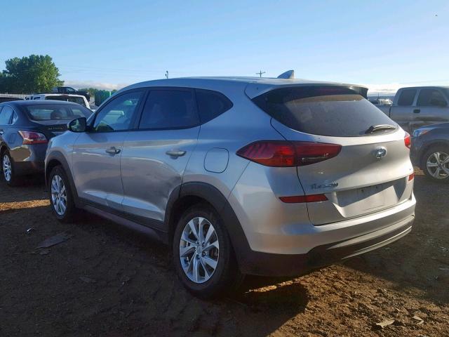 KM8J2CA41KU855315 - 2019 HYUNDAI TUCSON SE SILVER photo 3