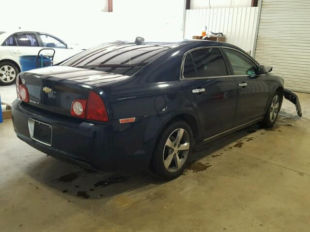 1G1ZC5E07CF271281 - 2012 CHEVROLET MALIBU 1LT BLUE photo 4