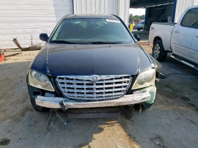 2C8GF68484R177378 - 2004 CHRYSLER PACIFICA BLACK photo 10