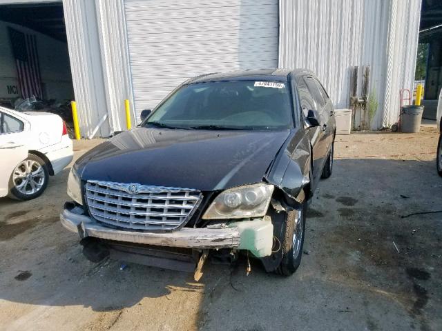 2C8GF68484R177378 - 2004 CHRYSLER PACIFICA BLACK photo 2