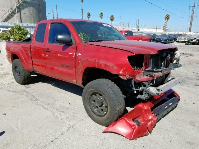 5TFTX4GN2DX019664 - 2013 TOYOTA TACOMA PRE RED photo 1