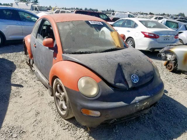 3VWCC21C0XM443181 - 1999 VOLKSWAGEN NEW BEETLE ორფეროვანი ფოტო 1