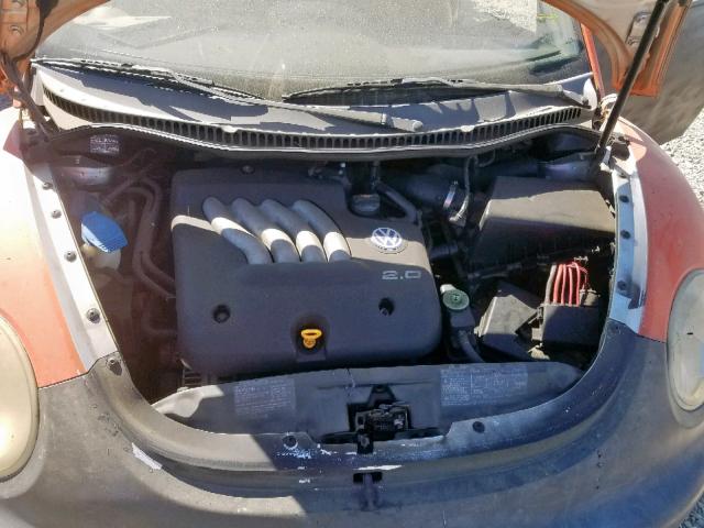 3VWCC21C0XM443181 - 1999 VOLKSWAGEN NEW BEETLE ორფეროვანი ფოტო 7