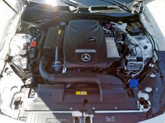 WDDPK3JA6JF156114 - 2018 MERCEDES-BENZ SLC 300 WHITE photo 7