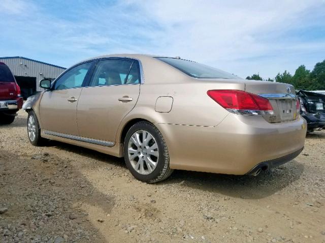 4T1BK3DB7BU437369 - 2011 TOYOTA AVALON BAS TAN photo 3