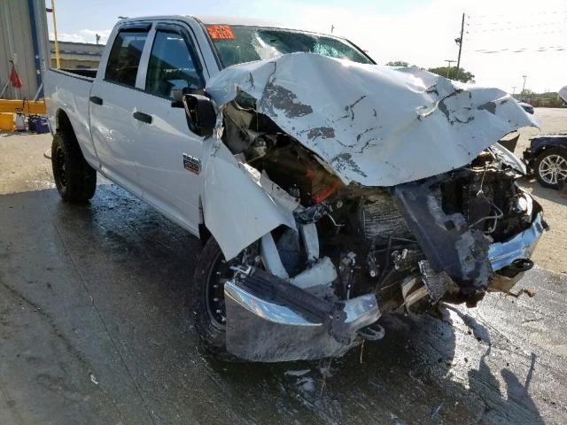 3C6UD5CL5CG306319 - 2012 DODGE RAM 2500 S WHITE photo 1