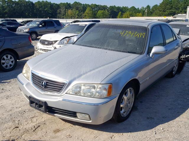 JH4KA9653YC004291 - 2000 ACURA 3.5RL SILVER photo 2