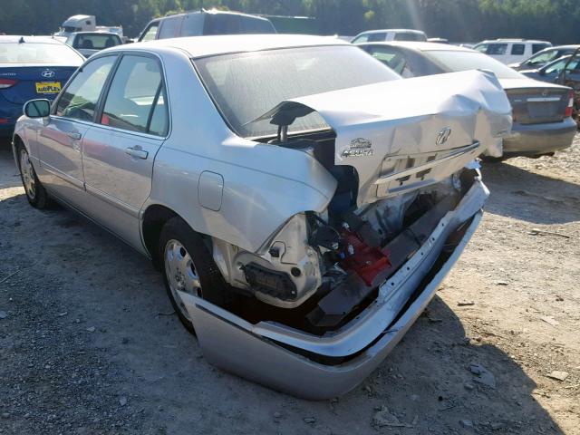 JH4KA9653YC004291 - 2000 ACURA 3.5RL SILVER photo 3