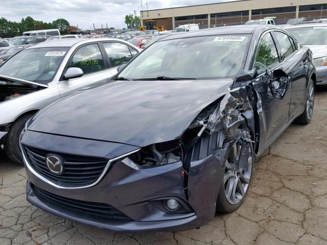 JM1GJ1W58F1214371 - 2015 MAZDA 6 GRAND TO GRAY photo 2