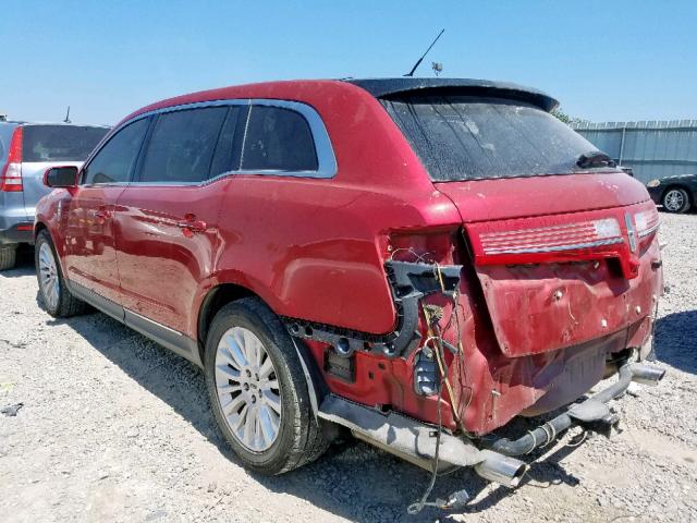 2LMHJ5FR4CBL54528 - 2012 LINCOLN MKT RED photo 3