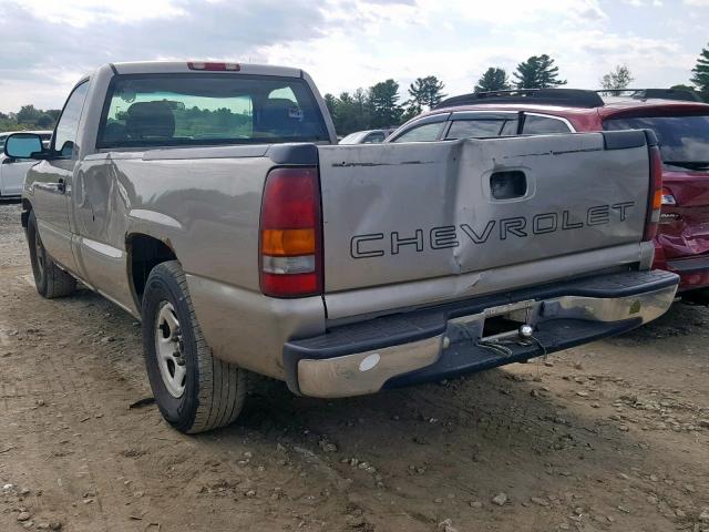 1GCEC14W42Z102983 - 2002 CHEVROLET SILVERADO GOLD photo 3