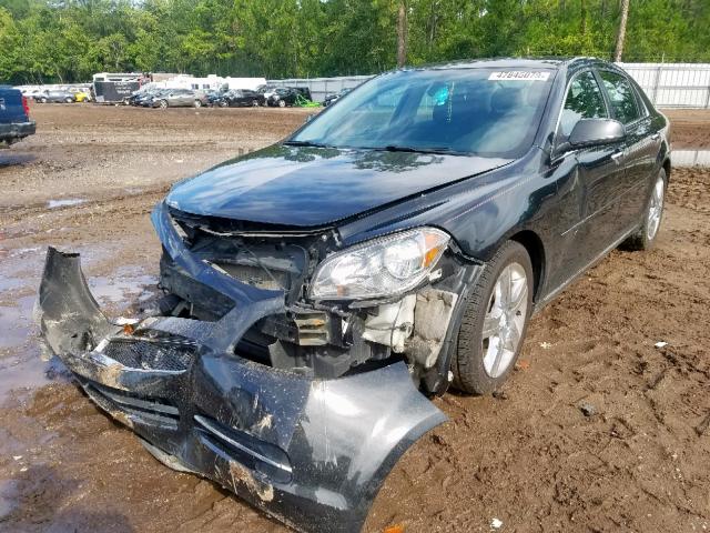 1G1ZC5E09CF317922 - 2012 CHEVROLET MALIBU 1LT 蓝色 照片 2