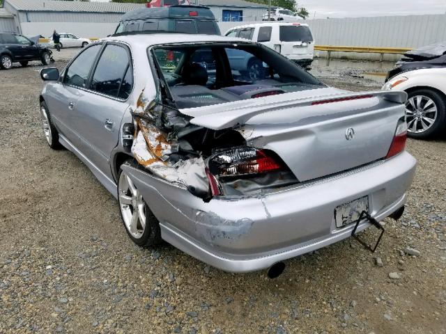 19UUA5644XA038956 - 1999 ACURA 3.2TL SILVER photo 3