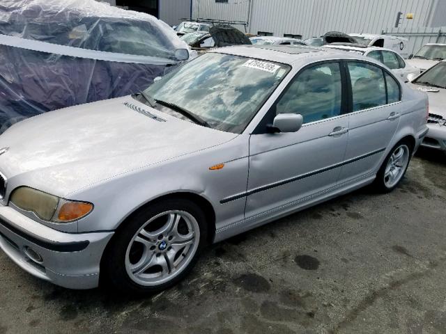 WBAEV53482KM23433 - 2002 BMW 330 I GRAY photo 2