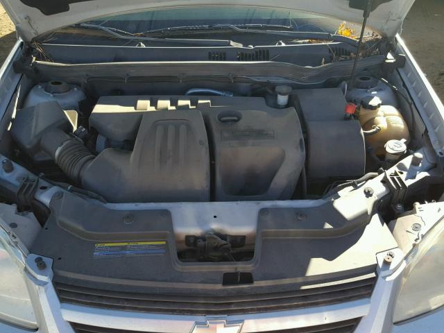 1G1AL58F377135842 - 2007 CHEVROLET COBALT LT SILVER photo 7