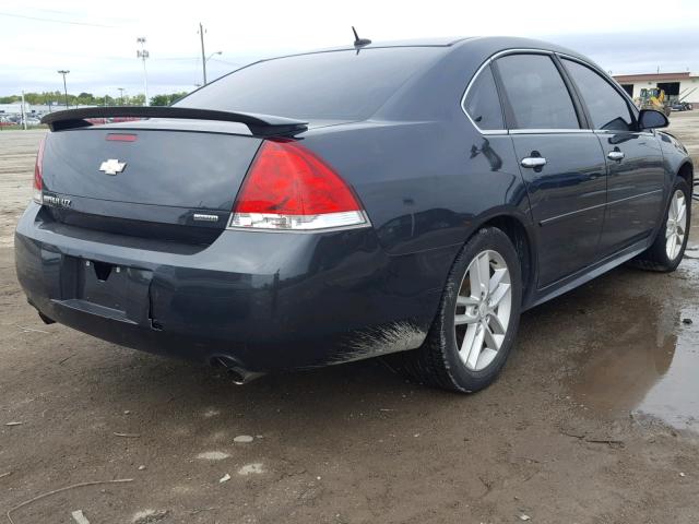 2G1WC5E38E1147740 - 2014 CHEVROLET IMPALA LIM BLACK photo 4