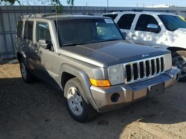 1J8HH48K77C636974 - 2007 JEEP COMMANDER CHARCOAL photo 1