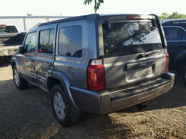 1J8HH48K77C636974 - 2007 JEEP COMMANDER CHARCOAL photo 3
