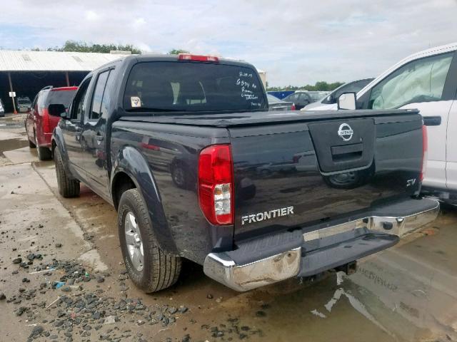 1N6AD0ER2CC435649 - 2012 NISSAN FRONTIER S BLACK photo 3