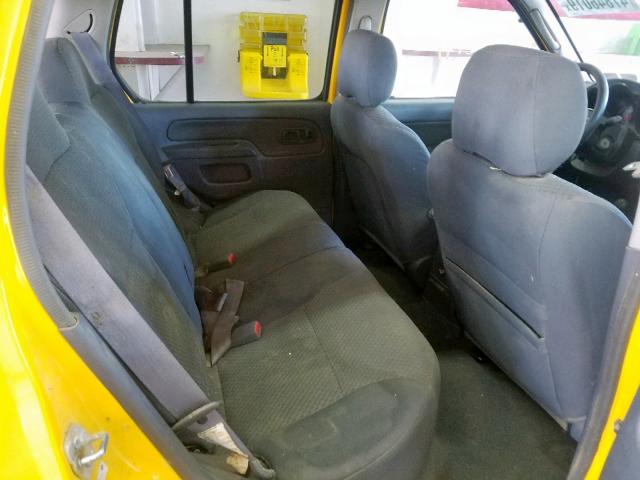 5N1ED28Y34C655849 - 2004 NISSAN XTERRA XE YELLOW photo 6