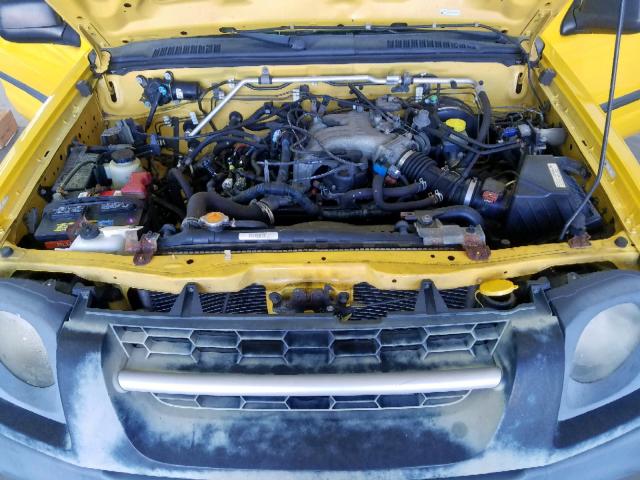 5N1ED28Y34C655849 - 2004 NISSAN XTERRA XE YELLOW photo 7