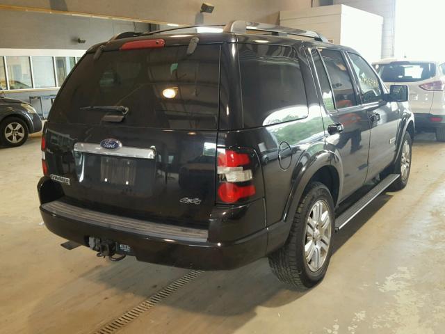 1FMEU75898UB02477 - 2008 FORD EXPLORER L BLACK photo 4