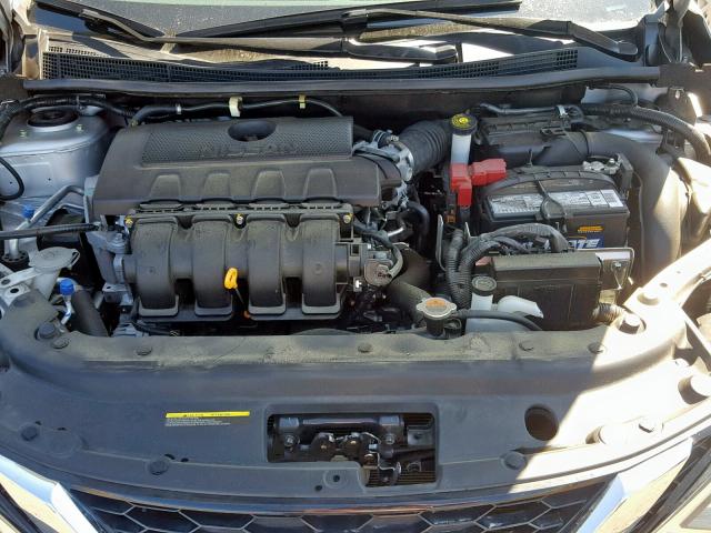 3N1AB7AP3GY313842 - 2016 NISSAN SENTRA S SILVER photo 7